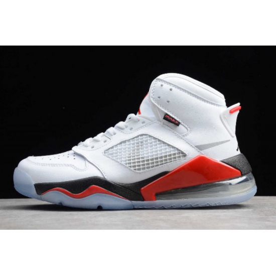 2019 Jordan Mars 270 "Fire Red" White/Fire Red-Black CD7070-100 - Click Image to Close