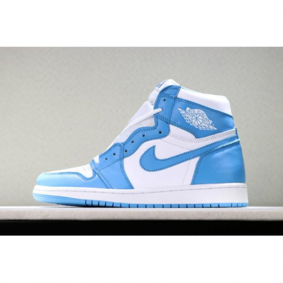 Air Jordan 1 Retro High OG "UNC" Dark Powder Blue/White 555088-1 - Click Image to Close