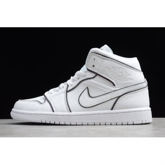 2020 Air Jordan 1 Mid SE "Iridescent Reflective" CK6587-100 - Click Image to Close