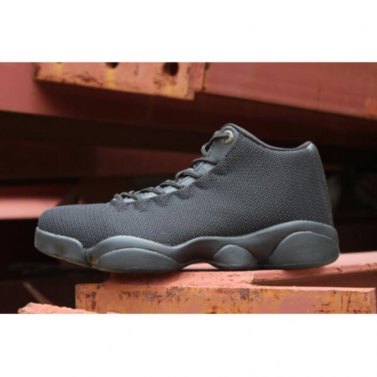 New Air Jordan Horizon Low AJ13 "Triple Black" 845098-010 - Click Image to Close