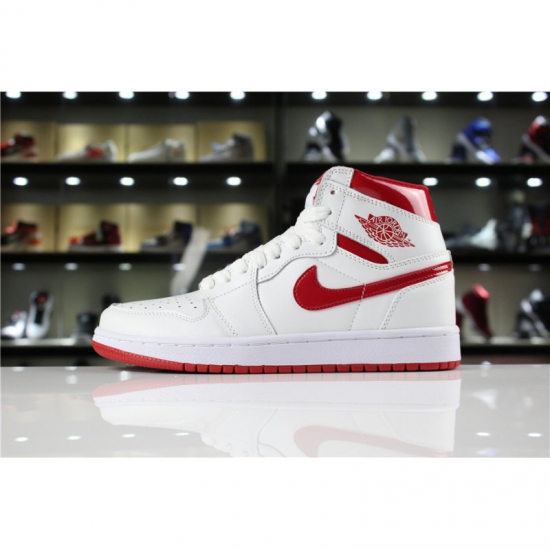 Air Jordan 1 Retro High OG "Metallic Red" White/Varsity Red 5550 - Click Image to Close