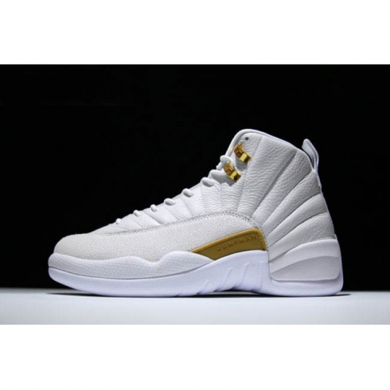 Air Jordan 12 OVO White/Metallic Gold-White 873864-102 - Click Image to Close