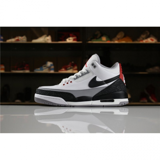 Air Jordan 3 "Tinker" White/Fire Red-Cement Grey-Black AQ3835-16 - Click Image to Close
