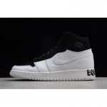 Air Jordan 1 Retro Hight "Equality" Black/White-Metallic Gold AQ
