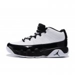 New Air Jordan 9 Retro Low White/Black Men's Basketball Shoes Fr