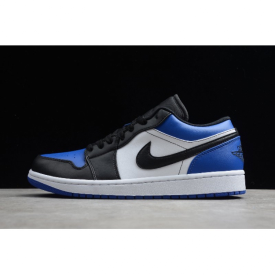 2020 Air Jordan 1 Low "Royal Toe" Sport Royal/White-Black CQ9446 - Click Image to Close