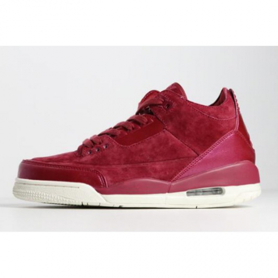 Air Jordan 3 Retro SE Women's Bordeaux/Sail AH7859-600 - Click Image to Close
