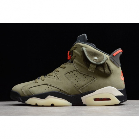 2019 Travis Scott x Air Jordan 6 "Medium Olive" CN1084-200 - Click Image to Close