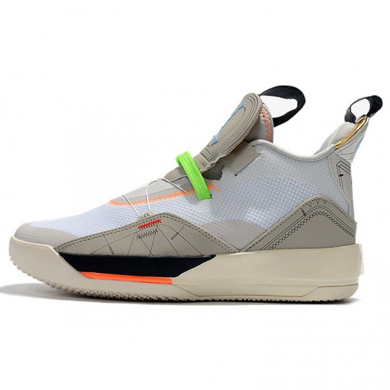 2019 Air Jordan 33 Vast Grey/Cone-Sail-White AQ8830-004 - Click Image to Close