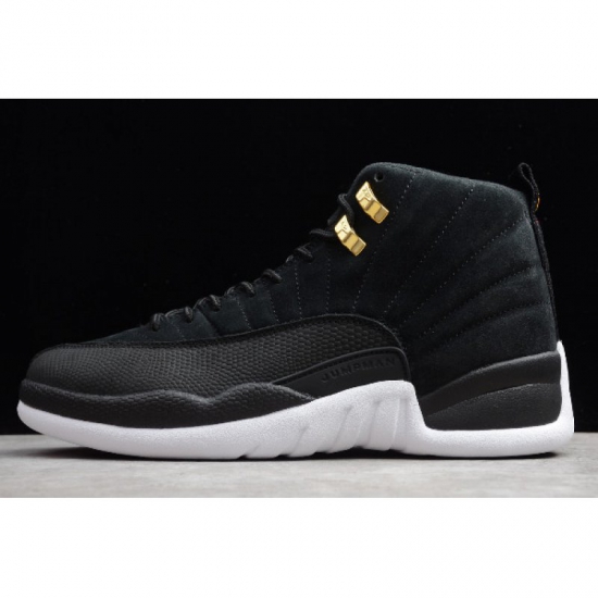 2019 Air Jordan 12 "Reverse Taxi" Black/White-Taxi 130690-017 - Click Image to Close