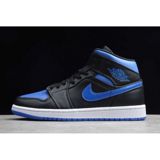 2020 Air Jordan 1 Mid Royal Blue 554724-068 - Click Image to Close