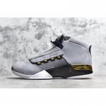 Air Jordan 17 "Trophy Room" Cool Grey/Metallic Gold-Black AH7963