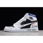 Air Jordan 1 High OG "VNT AGE" White/Black-University Blue 55508