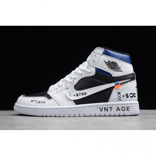 Air Jordan 1 High OG "VNT AGE" White/Black-University Blue 55508 - Click Image to Close
