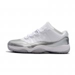 New Air Jordan 11 Retro Low White/Metallic Silver 833001-102