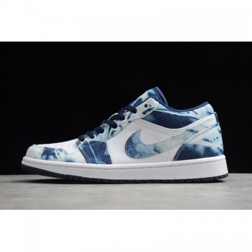 2020 New Air Jordan 1 Low "Washed Denim" CZ8455-100