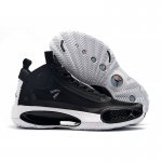 2020 Air Jordan 34 GS "Eclipse" Black/White For Sale