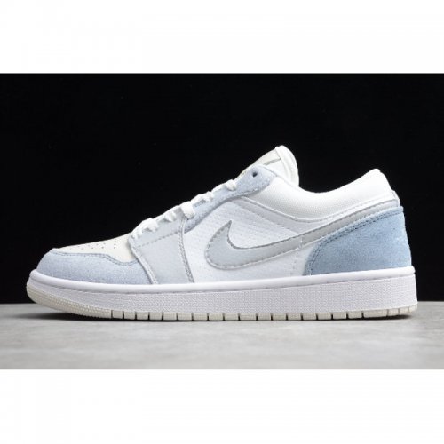 2020 Air Jordan 1 Low "Paris" White/Sky Grey-Football Grey CV304