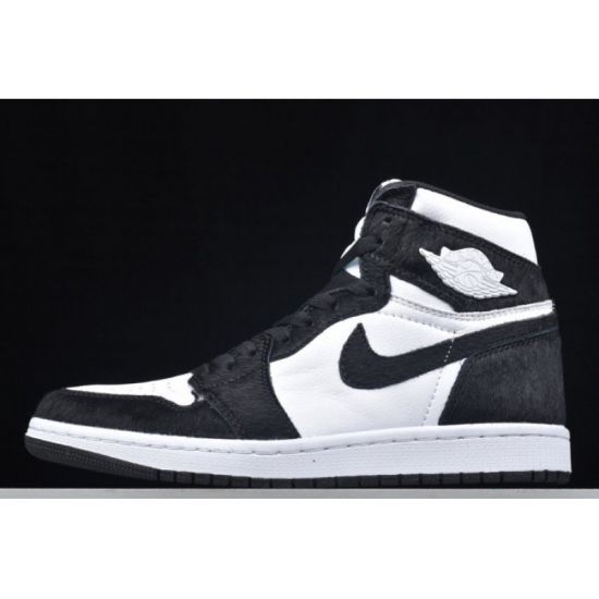Air Jordan 1 Retro High OG "Panda" Black/Metallic Gold-White CD0 - Click Image to Close