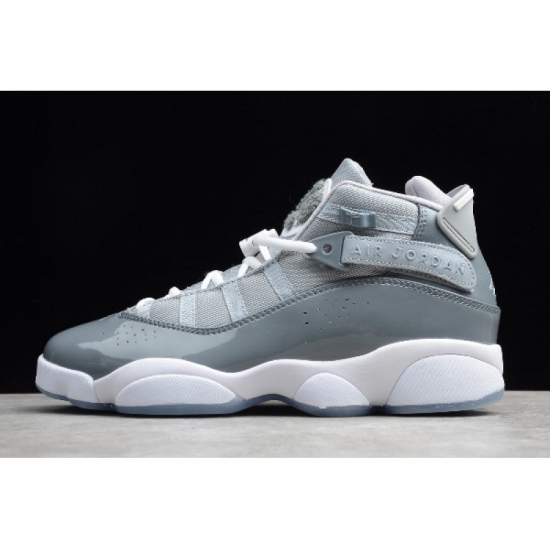 2019 Jordan 6 Rings Cool Grey/White 322992-015 - Click Image to Close