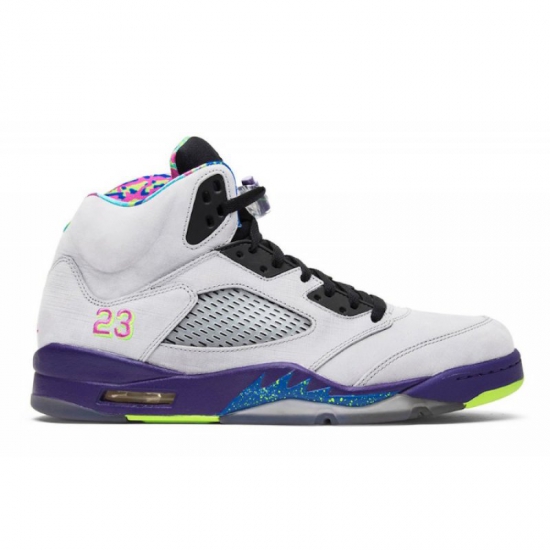 2020 Air Jordan 5 "Alternate Bel-Air" White/Court Purple-Racer P - Click Image to Close