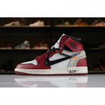 OFF-WHITE x Air Jordan 1 Retro High OG 10X White/Black-Varsity R