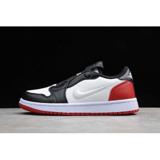 2019 Air Jordan 1 Low Slip "Black Toe" AV3918-102 - Click Image to Close