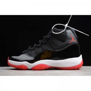 2019 Air Jordan 11 XI Retro "Bred" Black/True Red-White 378037-0
