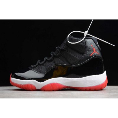 2019 Air Jordan 11 XI Retro "Bred" Black/True Red-White 378037-0