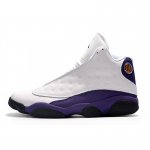 2019 Air Jordan 13 "Lakers" White/Black-Court Purple-University