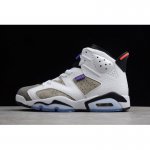 2019 Air Jordan 6 "Flint Grey" White/Black-Infrared 23-Dark Conc