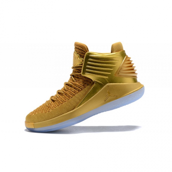 New Air Jordan 32 "Metallic Gold" Men's Basketball Shoes - Click Image to Close
