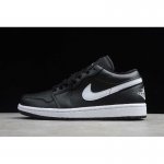 2020 New Wmns Air Jordan 1 Low Black White AO9944-001