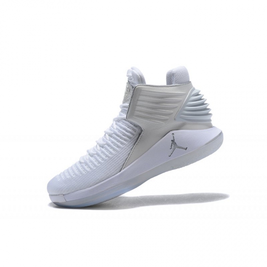 Air Jordan 32 XXXII White/Metallic Silver For Sale - Click Image to Close