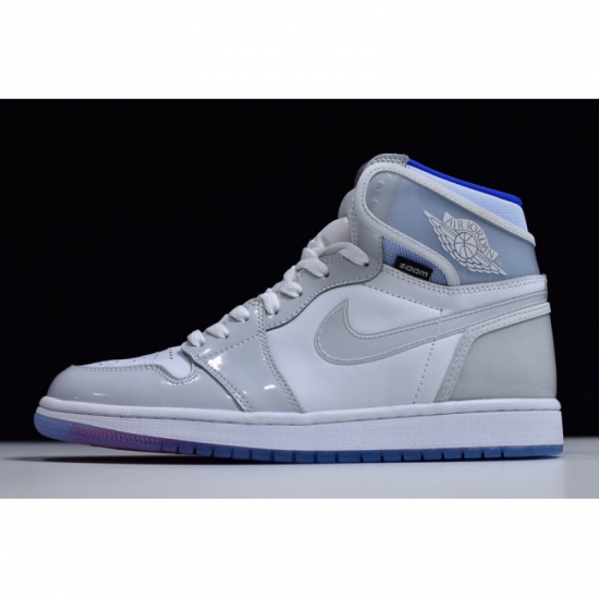 2020 Air Jordan 1 High Zoom R2T "Racer Blue" CK6637-104 - Click Image to Close