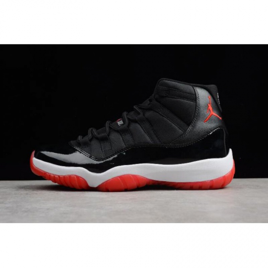Air Jordan 11 Retro "Bred" Black/Varsity Red-White 378037-010 - Click Image to Close