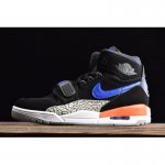 Air Jordan Legacy 312 "Knicks" Black/Rush Blue-Brilliant Orange