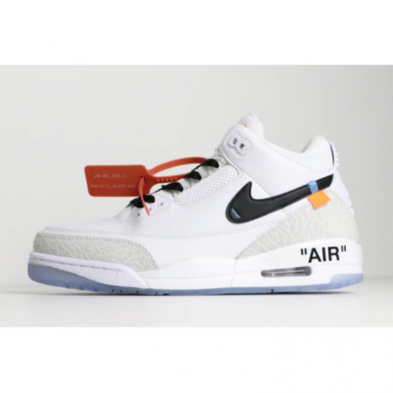 Off-White x Air Jordan 3 Pure White/Black Men's Size For Sale - Click Image to Close