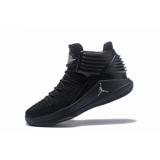New Air Jordan 32 All Black Men's Basketball Shoes - Click Image to Close