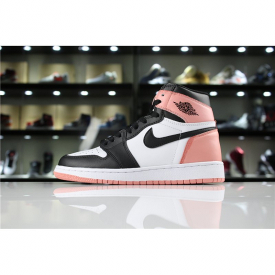 Girls Air Jordan 1 Retro High OG NRG "Rust Pink" For Sale - Click Image to Close
