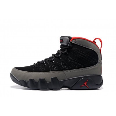 Air Jordan 9 Retro "Charcoal" Black/Dark Charcoal-True Red 30237