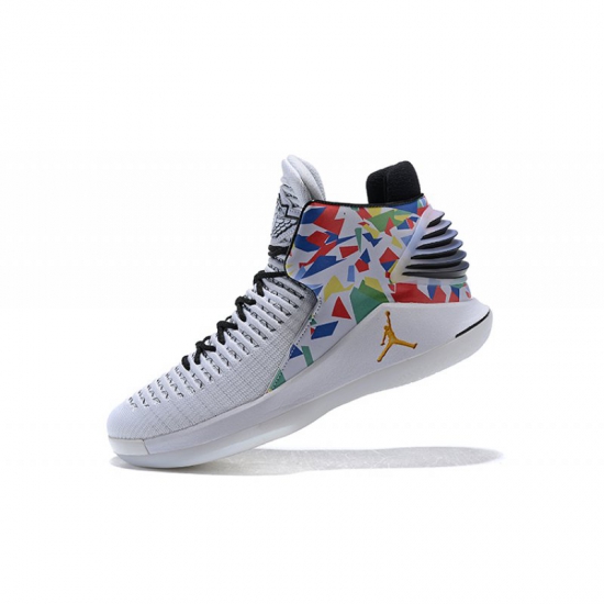 Air Jordan 32 XXXII White/Multi-Color For Sale - Click Image to Close