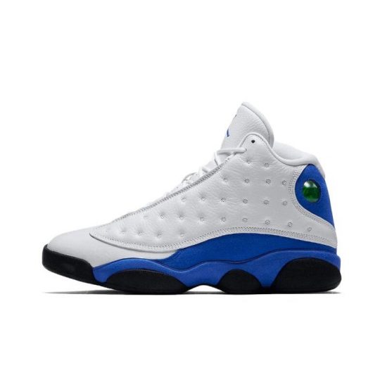 2018 Air Jordan 13 "Hyper Royal" White/Hyper Royal-Black Men's S - Click Image to Close