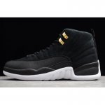 2019 Air Jordan 12 "Reverse Taxi" Black/White-Taxi 130690-017