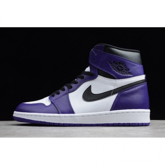 2020 Air Jordan 1 Retro High OG "Court Purple" 555088-500 - Click Image to Close