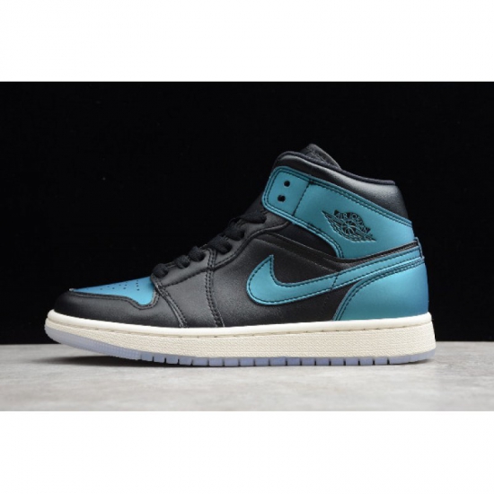 2019 Air Jordan 1 Mid "Metallic Turquoise" BQ6472-009 For Sale - Click Image to Close