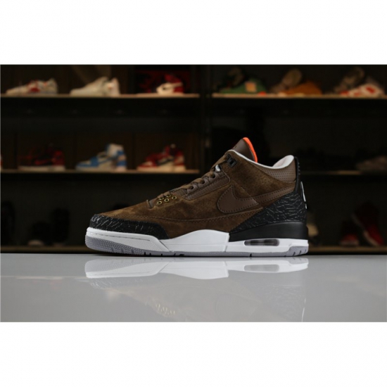 2018 Air Jordan 3 JTH NRG Coffee Brown/Black-White AV6683-300 Fo - Click Image to Close