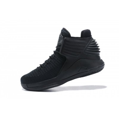 Latest Air Jordan 32 "Triple Black" Men's Basketball Shoes