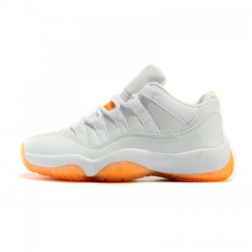 Men's Air Jordan 11 Retro Low "Citrus" White/White-Citrus 580521