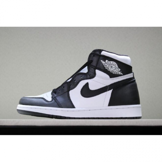 New Air Jordan 1 Retro High OG Black/White Men's Size Shoes 5550 - Click Image to Close